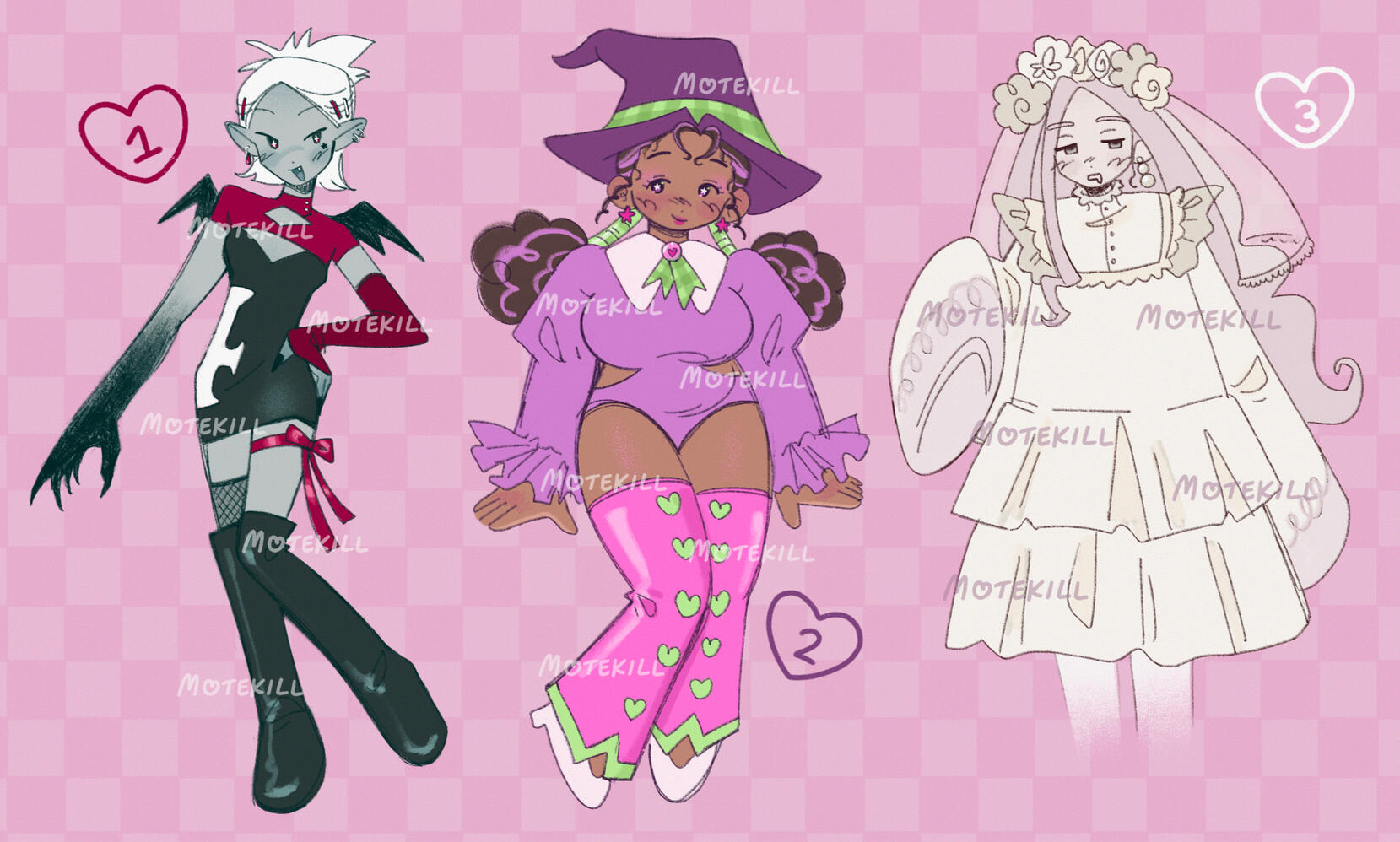 halloween inspired adoptables