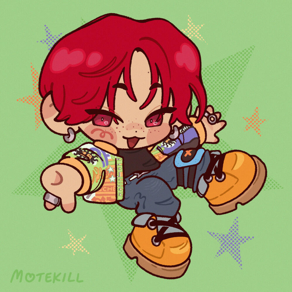 heesung | present for ggreencake