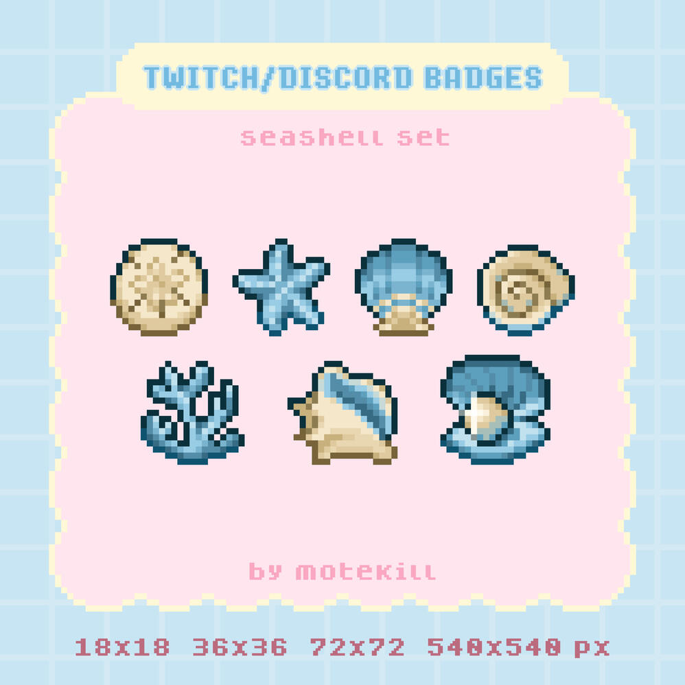 seashell set
