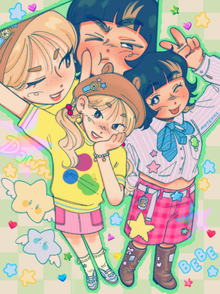 st5rchuu | dawn and bebe