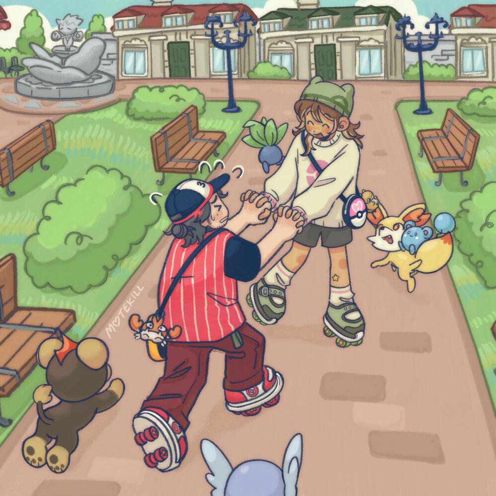 santalune city | pokemon xy
