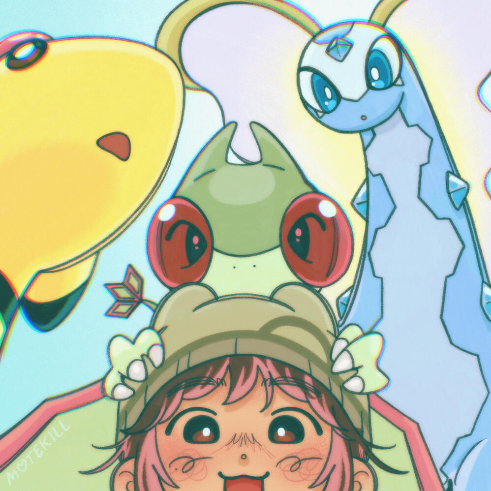 long neck crew | pokemon xy